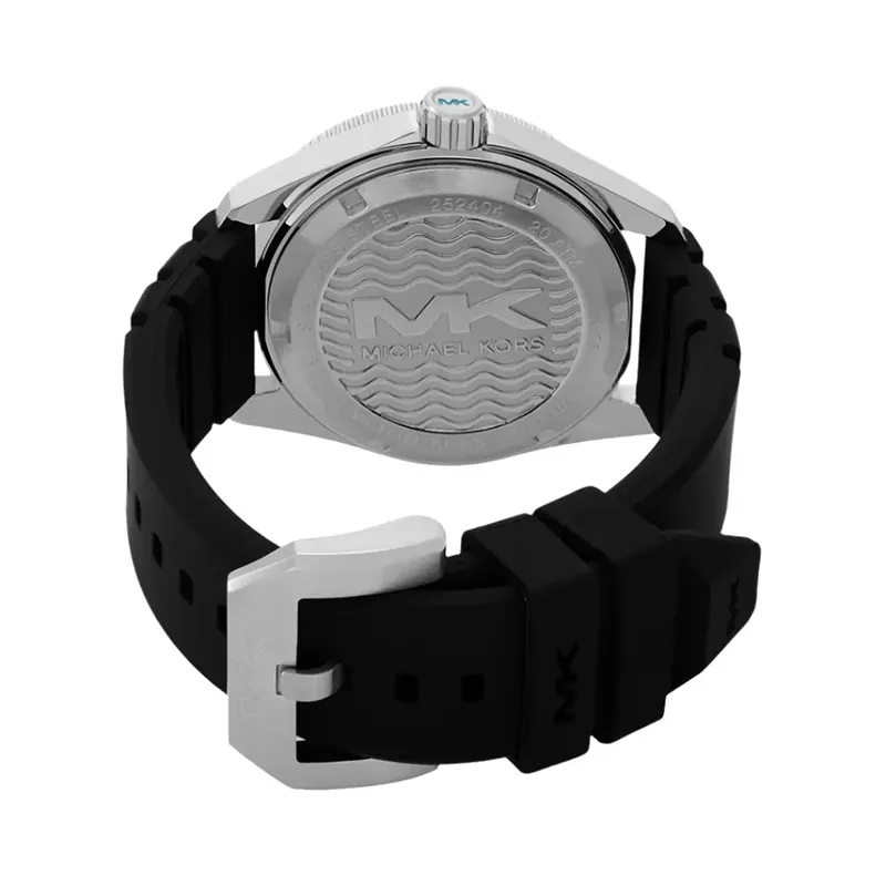 Michael Kors Maritime Tiffany Blue Dial Silicone Men's Watch- MK9167